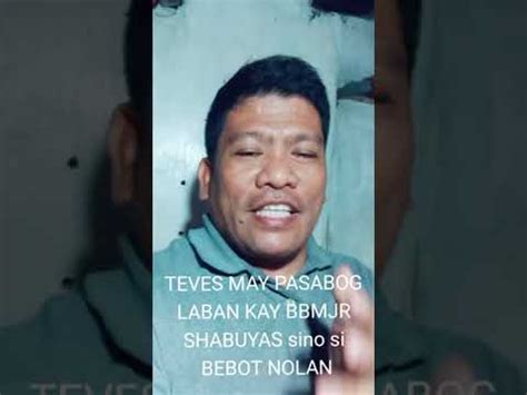 bebot nolan|SHABUYAS AT SI BEBOT NOLAN .